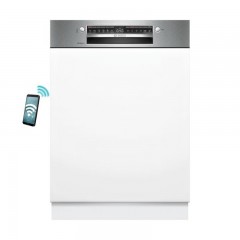 Bosch SMI6ZCS10E Εντοιχιζόμενο Πλυντήριο Πιάτων για 14 Σερβίτσια Π59.8xY81.5εκ. Inox